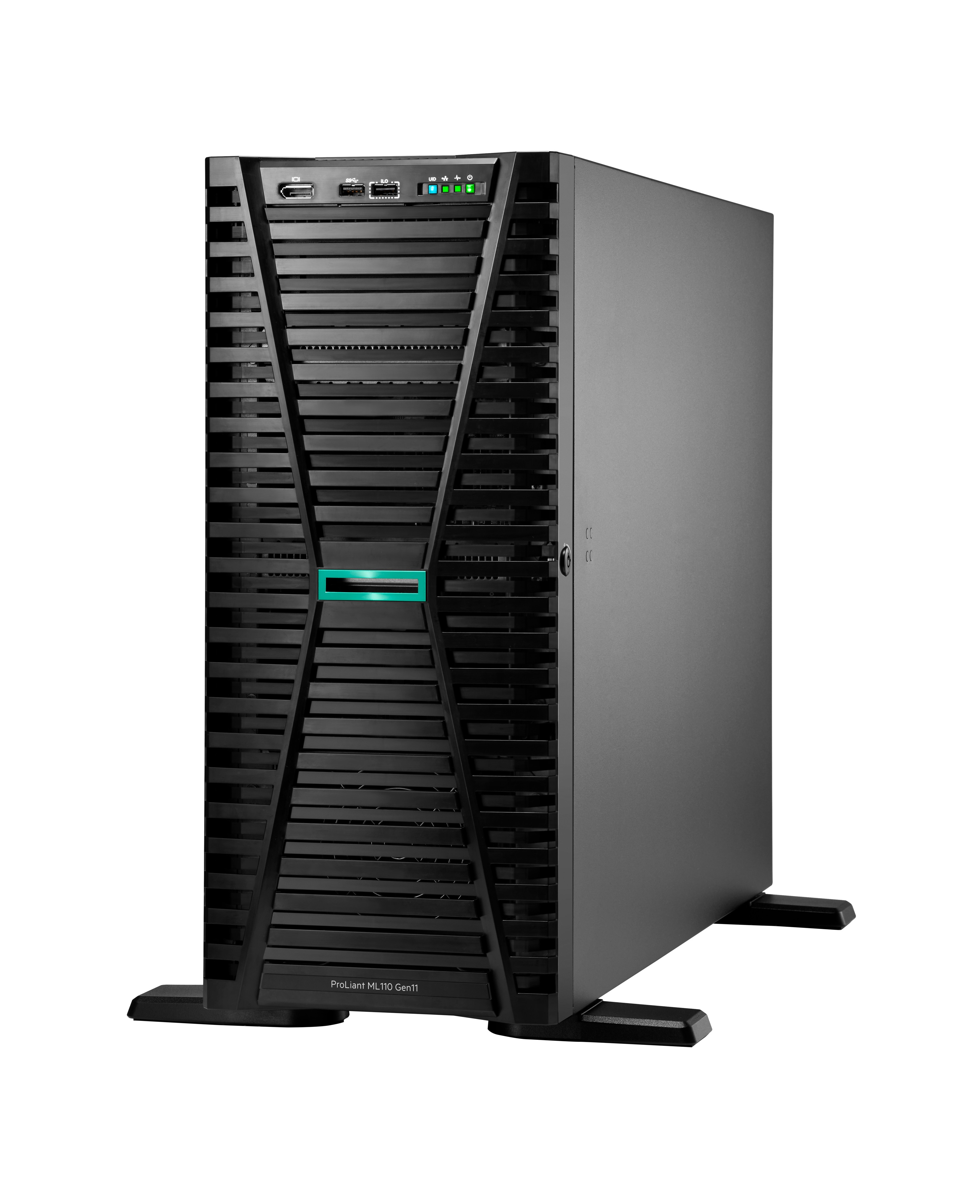 HPE ProLiant ML110 Gen11 3508U 2.1GHz 8c 1P 1x32GB-R 8SFF 2x480GB SSD 2x1000W PS EU Server
