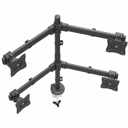 StarTech.com ARMQUAD Supporti a parete per TV 68,6 cm (27) Nero