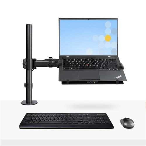 StarTech.com A-LAPTOP-DESK-MOUNT supporto per laptop Braccio per computer portatile Nero 86,4 cm (34)