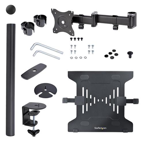 StarTech.com A-LAPTOP-DESK-MOUNT supporto per laptop Braccio per computer portatile Nero 86,4 cm (34)