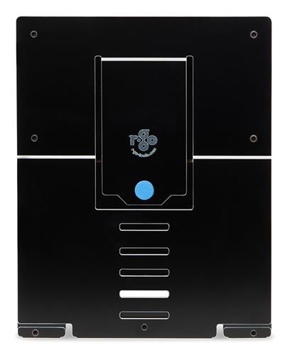 SUPPORTO PER LAPTOP R-GO RISER FLEXIBLE ERGO. ALLUMINIO NERO