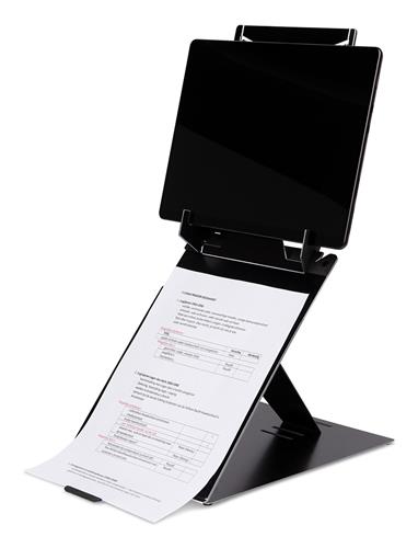 SUPPORTO TABLET E LAPTOP R-GO RISER DUO 10-22 NERO