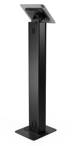UNIVERSAL INVISIBLE MOUNT BRANDABLE FLOOR STAND - BLACK