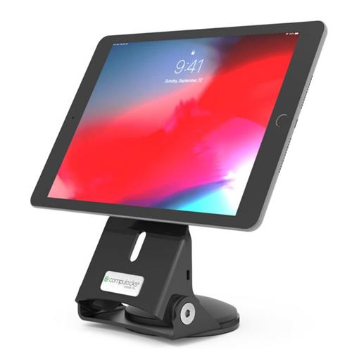 UNIVERSAL TABLET GRIP AND SECURITY STAND - BLACK