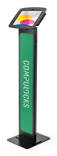 UNIVERSAL TABLET MAGNETIX BRANDABLE FLOOR STAND - BLACK