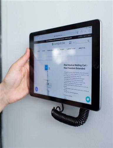 UNIVERSAL TABLET MAGNETIX GLASS MOUNT - BLACK