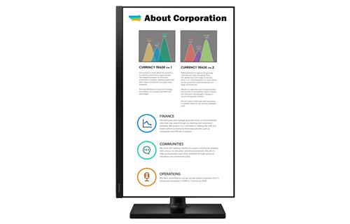 Samsung T45F Monitor PC 61 cm (24) 1920 x 1080 Pixel Full HD LED Nero