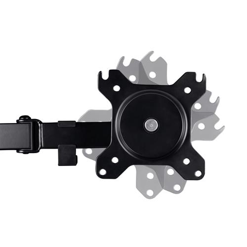 Trust GXT 1120 Mara Dual Monitor Arm 81,3 cm (32) Scrivania Nero