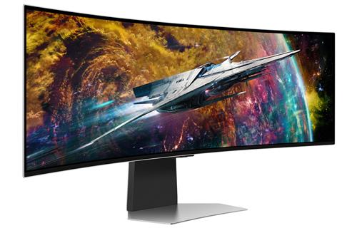 Samsung G95SC Monitor PC 124,5 cm (49) 5120 x 1440 Pixel Argento