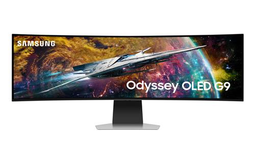 Samsung G95SC Monitor PC 124,5 cm (49) 5120 x 1440 Pixel Argento