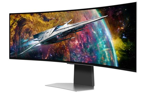Samsung G95SC Monitor PC 124,5 cm (49) 5120 x 1440 Pixel Argento