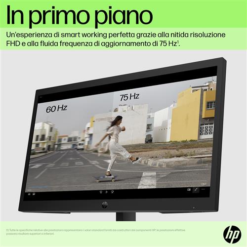 HP P22v G5 FHD Monitor Monitor PC 54,5 cm (21.4) 1920 x 1080 Pixel Full HD LCD Nero