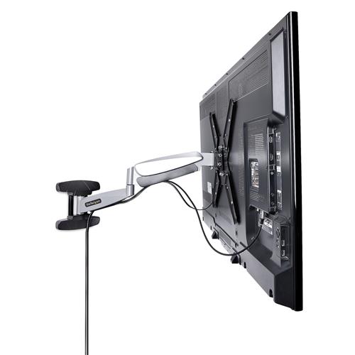 StarTech.com FHA-TV-WALL-MOUNT Supporto TV a parete 139,7 cm (55) Nero, Argento