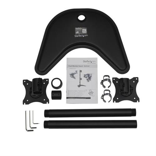 StarTech.com ARMBARDUOV Supporti a parete per TV 68,6 cm (27) Nero