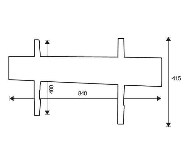 ITB OM06139 Supporto TV a parete 2,03 m (80