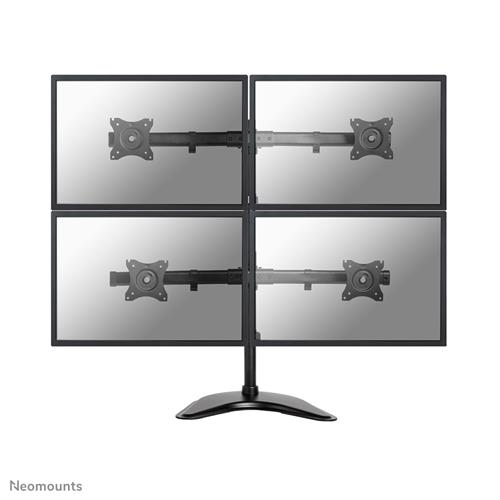 Neomounts NM-D335D4BLACK Supporti a parete per TV 68,6 cm (27) Nero