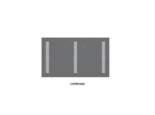 Multibrackets 1201 accessorio per il supporto per pannelli segnaletici Piastra posteriore