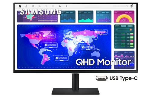 Samsung S60UA Monitor PC 81,3 cm (32) 2560 x 1440 Pixel Quad HD LCD Nero