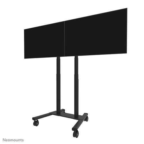 Neomounts ADM-875BL2 accessorio per carrello multimediale Nero Acciaio Barra di supporto