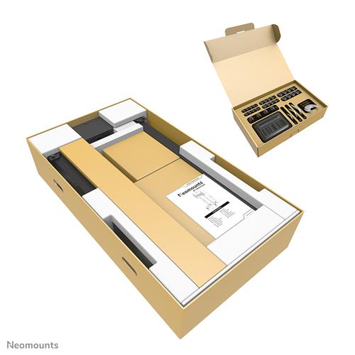 Neomounts FL55-875BL1 Supporto per display espositivi 2,54 m (100) Nero