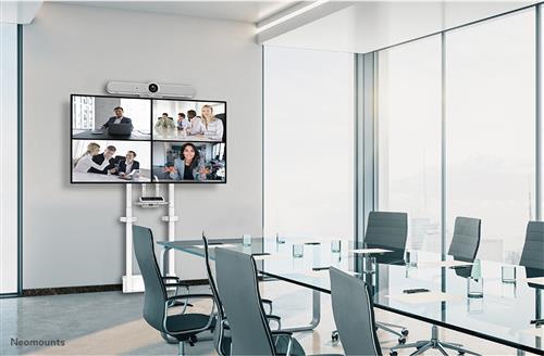 Neomounts WL55-875WH1 Supporto per display espositivi 2,54 m (100) Bianco