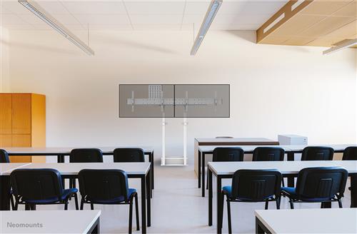 Neomounts WL55-875WH1 Supporto per display espositivi 2,54 m (100) Bianco
