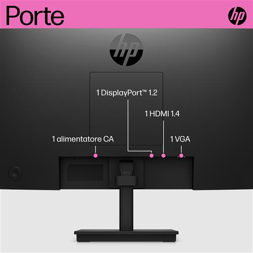 HP P22 G5 FHD Monitor Monitor PC 54,6 cm (21.5) 1920 x 1080 Pixel Full HD LCD Nero