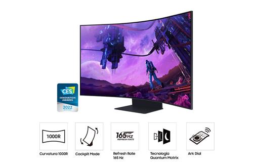 Samsung Monitor Gaming Odyssey Ark - G97NB da 55