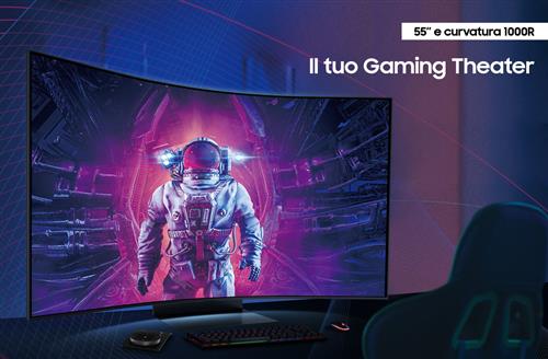 Samsung Monitor Gaming Odyssey Ark - G97NB da 55