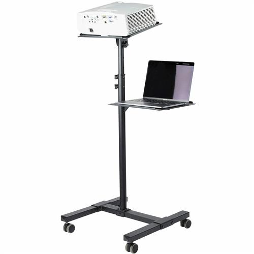 StarTech.com ADJPROJCART carrello e supporto multimediale Nero