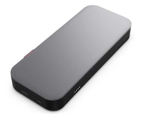 Lenovo Go Ioni di Litio 20000 mAh Nero, Grigio
