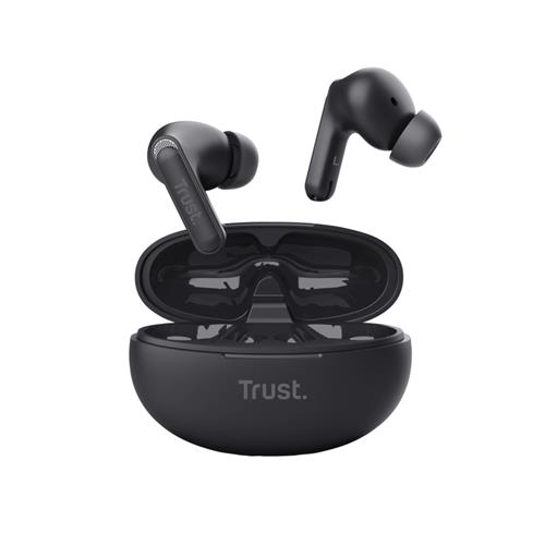 Trust Yavi Auricolare True Wireless Stereo (TWS) In-ear Musica e Chiamate USB tipo-C Bluetooth Nero