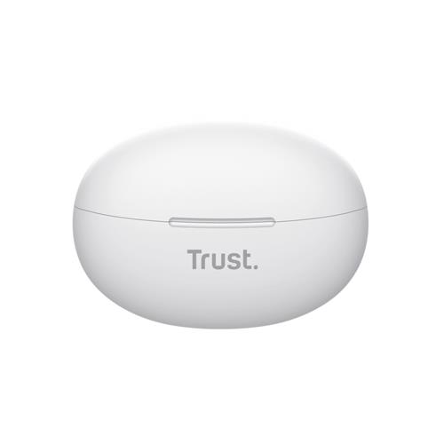 Trust Yavi Auricolare True Wireless Stereo (TWS) In-ear Musica e Chiamate USB tipo-C Bluetooth Bianco