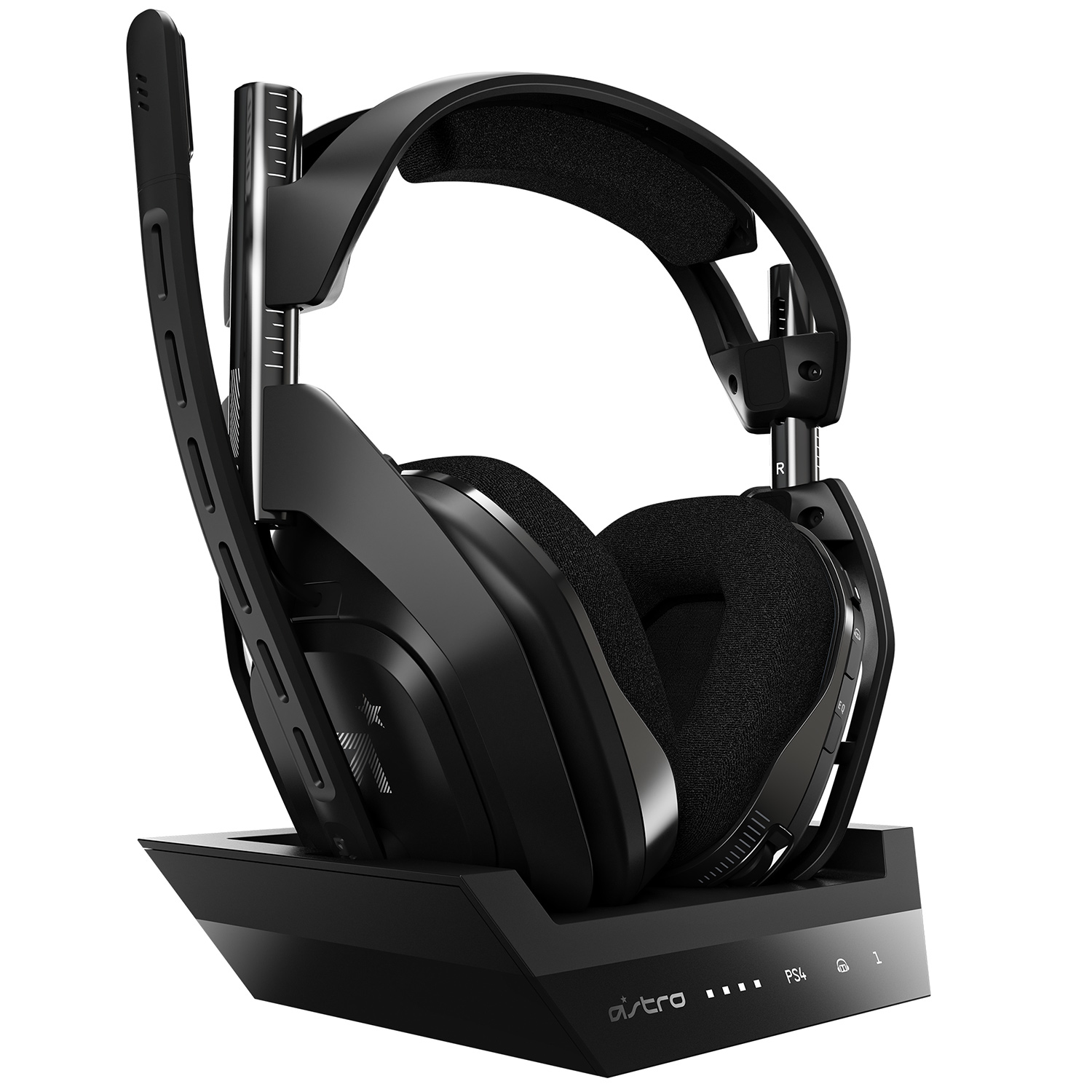 ASTRO Gaming A50 + Base Station Auricolare Wireless A Padiglione Nero, Argento