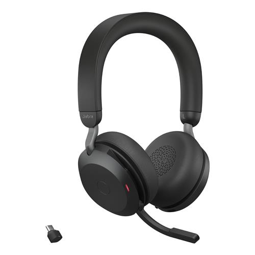 Jabra 27599-989-889 cuffia e auricolare Con cavo e senza cavo A Padiglione Musica e Chiamate USB tipo-C Bluetooth Base di ricarica Nero