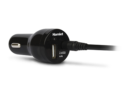 Hamlet Car Charger alimentatore usb da auto 5 porte 40w