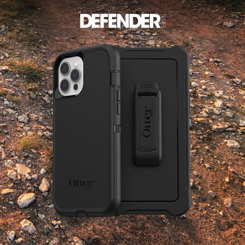 OTTERBOX DEFENDER IPHONE 12 / IPHONE 12 PRO BLACK