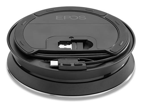 EPOS EXPAND 30T vivavoce Universale USB/Bluetooth Nero, Argento