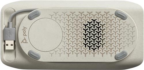 POLY Sync 20 USB-A Speakerphone vivavoce PC Argento