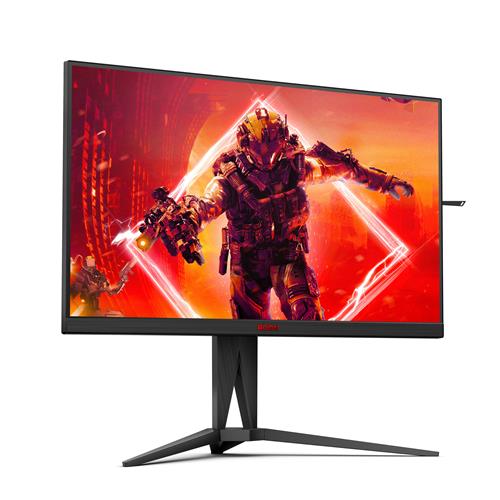 AOC AGON AG275QXN/EU LED display 68,6 cm (27) 2560 x 1440 Pixel Quad HD Nero, Rosso
