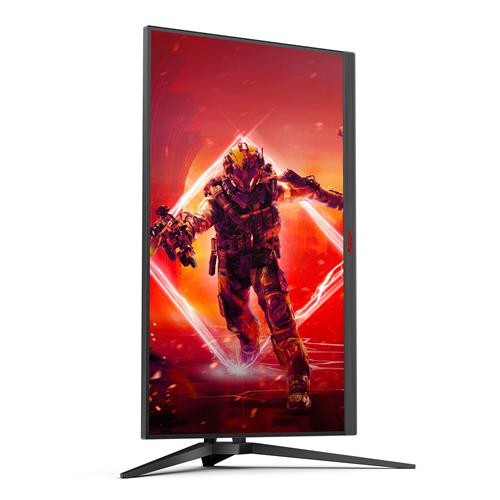 AOC AGON AG275QXN/EU LED display 68,6 cm (27) 2560 x 1440 Pixel Quad HD Nero, Rosso