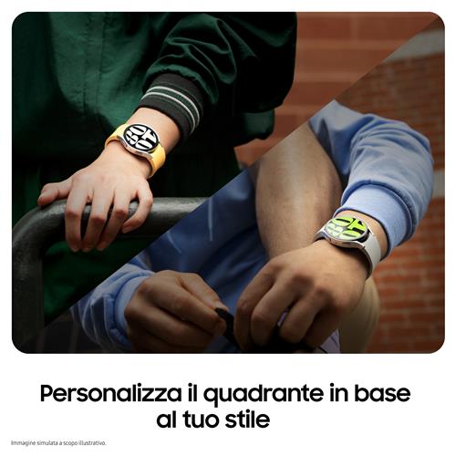 Samsung Galaxy Watch6 Smartwatch Analisi del Sonno Ghiera Touch in Alluminio 44mm Graphite