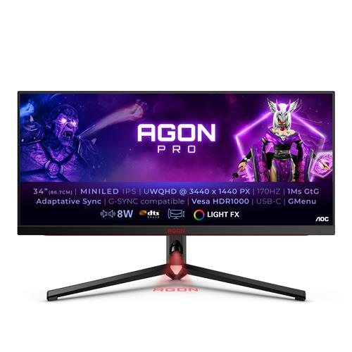 AOC AGON PRO AG344UXM Monitor PC 86,4 cm (34