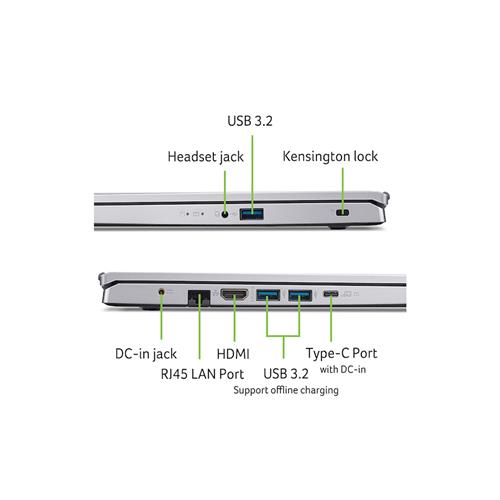 Acer Aspire 3 15 A315-44P-R5P0 AMD Ryzen™ 7 5700U Computer portatile 39,6 cm (15.6