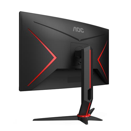 AOC CQ27G2S/BK Monitor PC 68,6 cm (27) 2560 x 1440 Pixel Quad HD Nero, Rosso