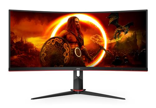 AOC G2 CU34G2XP Monitor PC 86,4 cm (34) 3440 x 1440 Pixel UltraWide Quad HD LED Nero