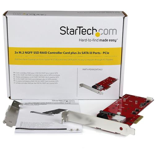 StarTech.com PEXM2SAT3422 scheda di interfaccia e adattatore Interno