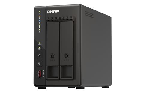 QNAP TS-253E NAS Tower Intel Celeron J6412 8 GB 0 TB QNAP QTS Nero