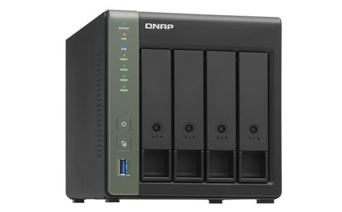 QNAP TS-431X3 NAS Tower Annapurna Labs Alpine AL-314 4 GB DDR3 0 TB QNAP Turbo System Nero