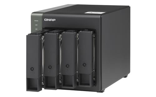 QNAP TS-431X3 NAS Tower Annapurna Labs Alpine AL-314 4 GB DDR3 0 TB QNAP Turbo System Nero